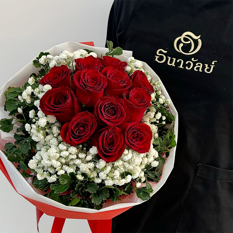 ช่อกุหลาบแแดง