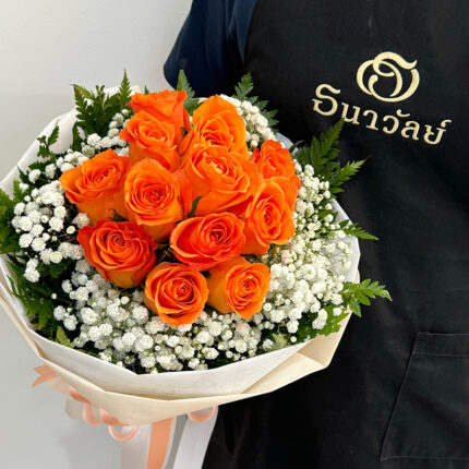กุหลาบสีส้ม