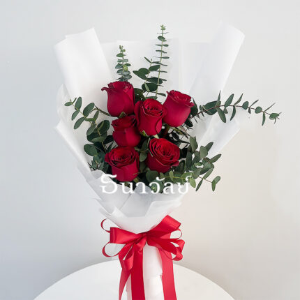 ช่อกุหลาบแดง