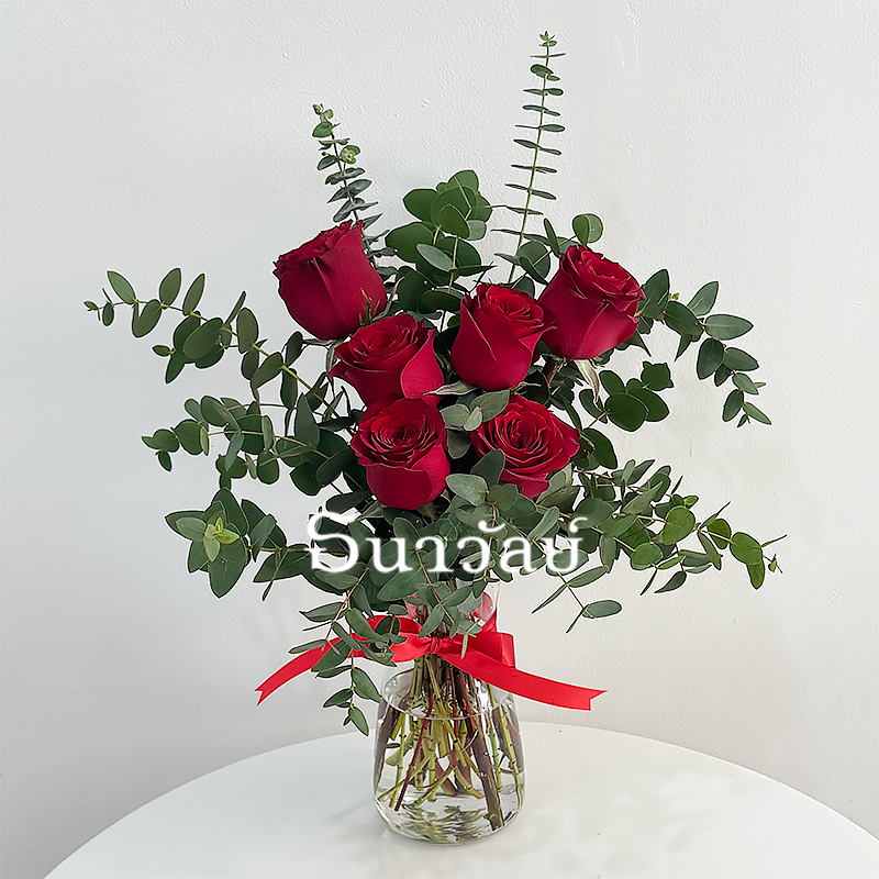 6roses กุหลาบแดง