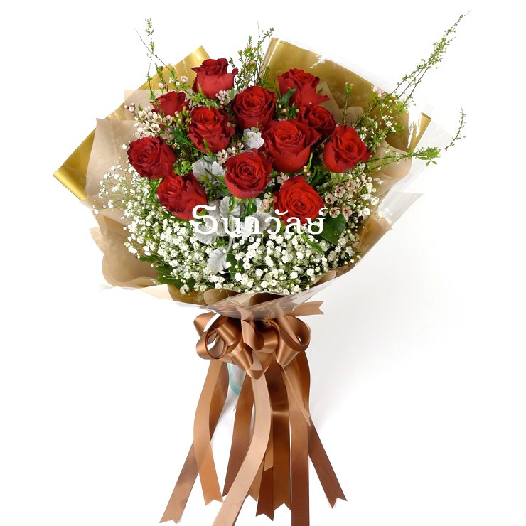 Promotion(25%off)Valentine's day - I love you so much (12 Longstem red roses)